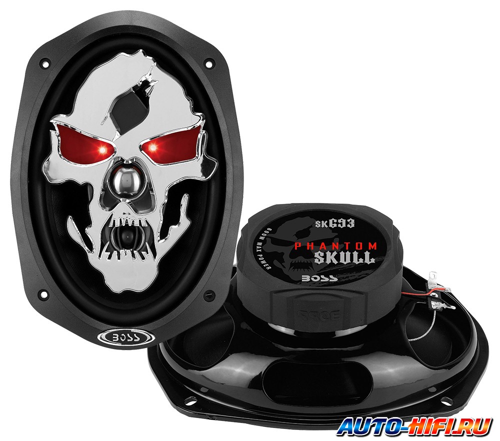 3-полосная коаксиальная акустика Boss Audio SK693 3-полосная коаксиальная акустика Boss Audio SK693